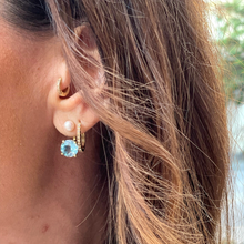 Carica l'immagine nel visualizzatore di Gallery, Ciondolo per Orecchino con Topazio