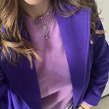 Carica l'immagine nel visualizzatore di Gallery, Collana Campanellino Oro Bianco e Diamanti