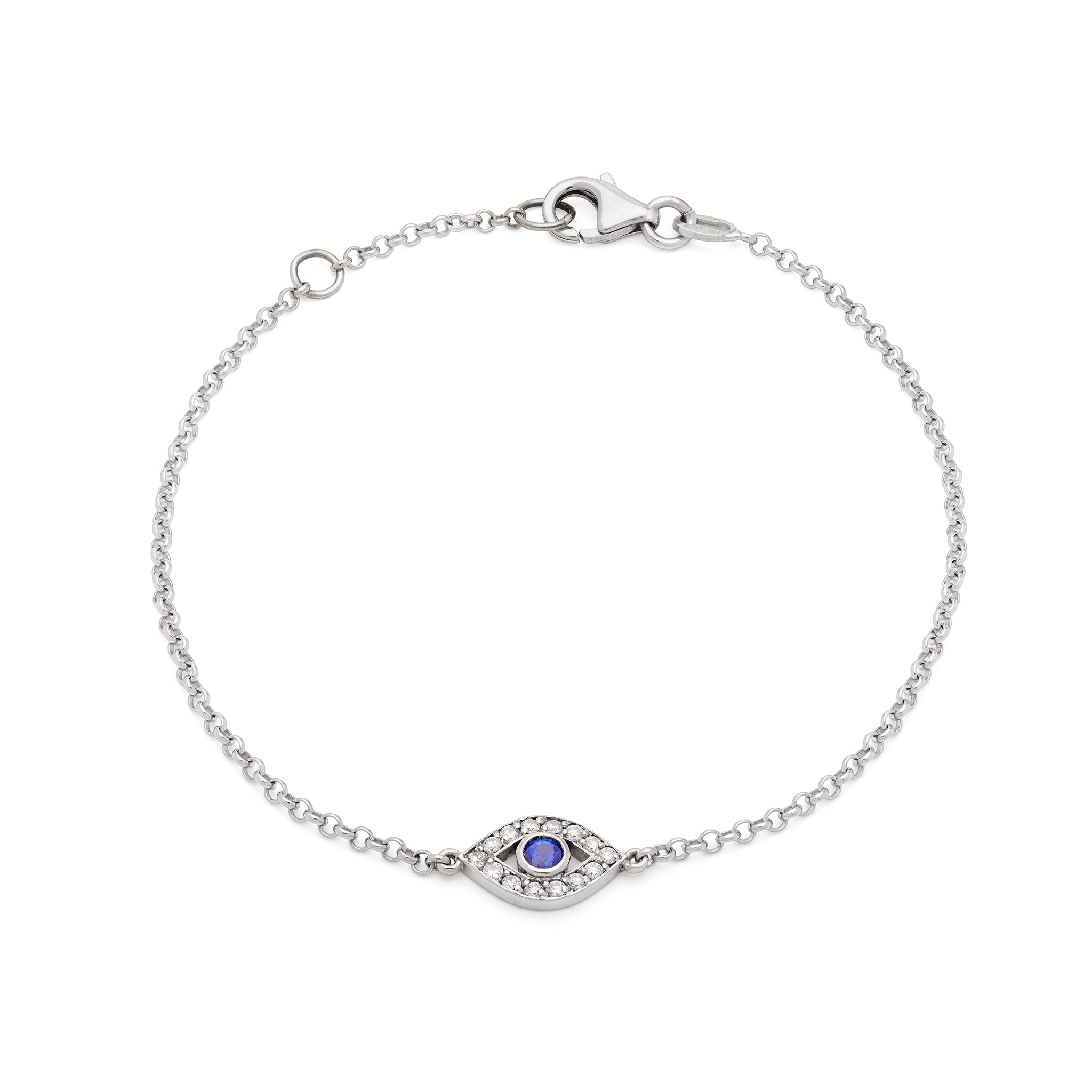 Gioielli in argento 925 - Bracciale catena maglie ovali