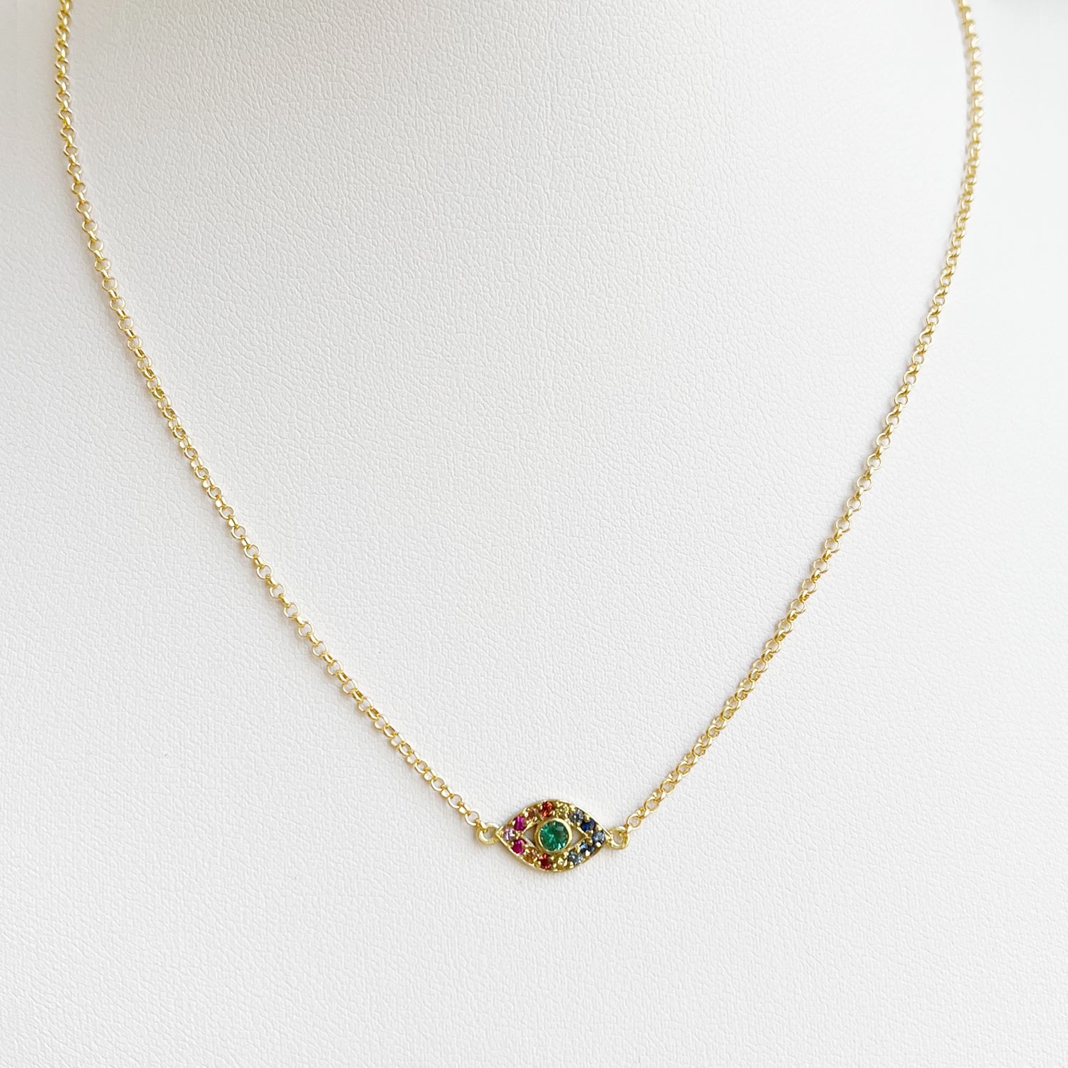 Collana Con Pendente Evil-Eye In Acciaio Inossidabile Collana Occhio Del Diavolo Per Gli Uomini E Le Donne