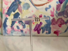 Carica l'immagine nel visualizzatore di Gallery, Orecchino cerchio 10mm con Brillanti