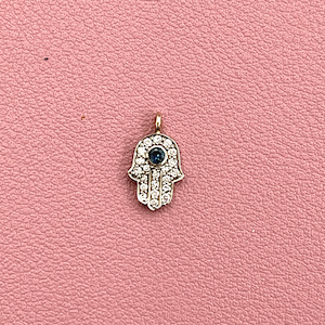 Elementi - Hamsa Diamanti e Zaffiro