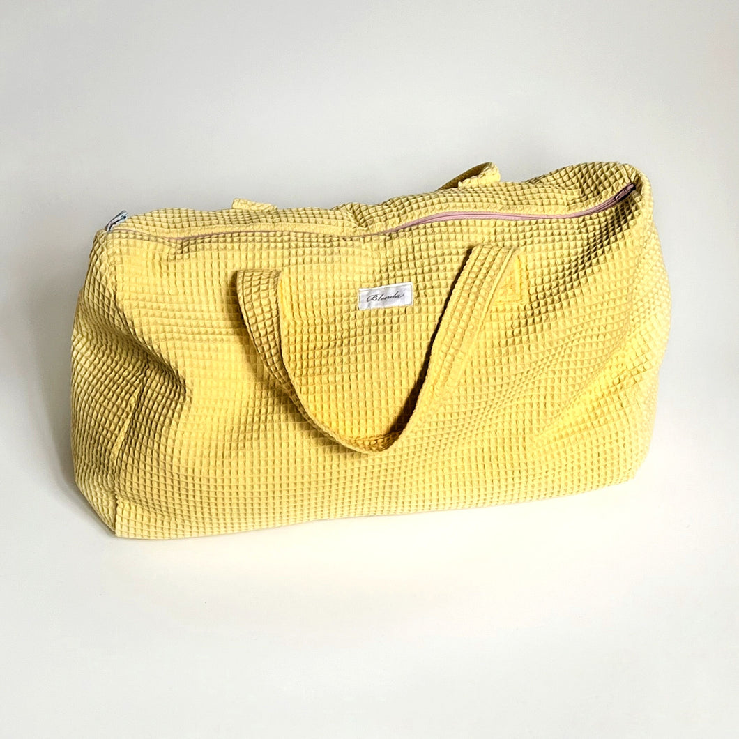 Borsone nido d’ape giallo