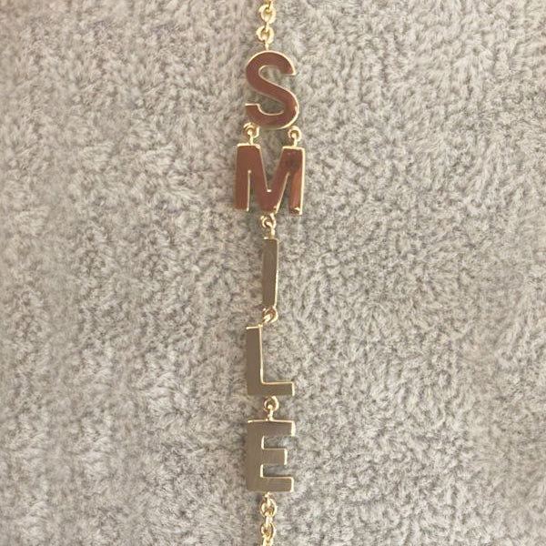 Bracciale in Oro Giallo Smile