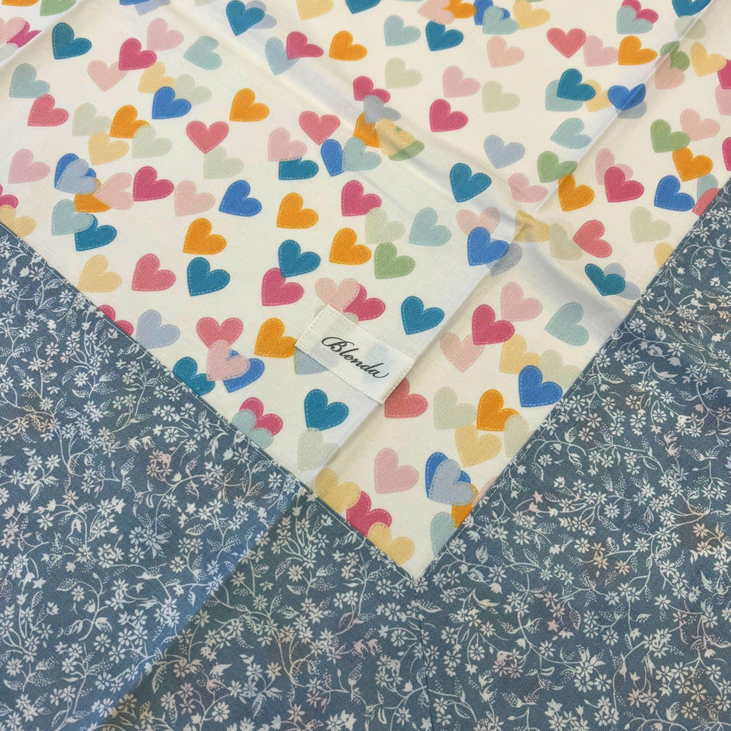 Tovaglietta Colazione Fantasia Cuori Multicolore