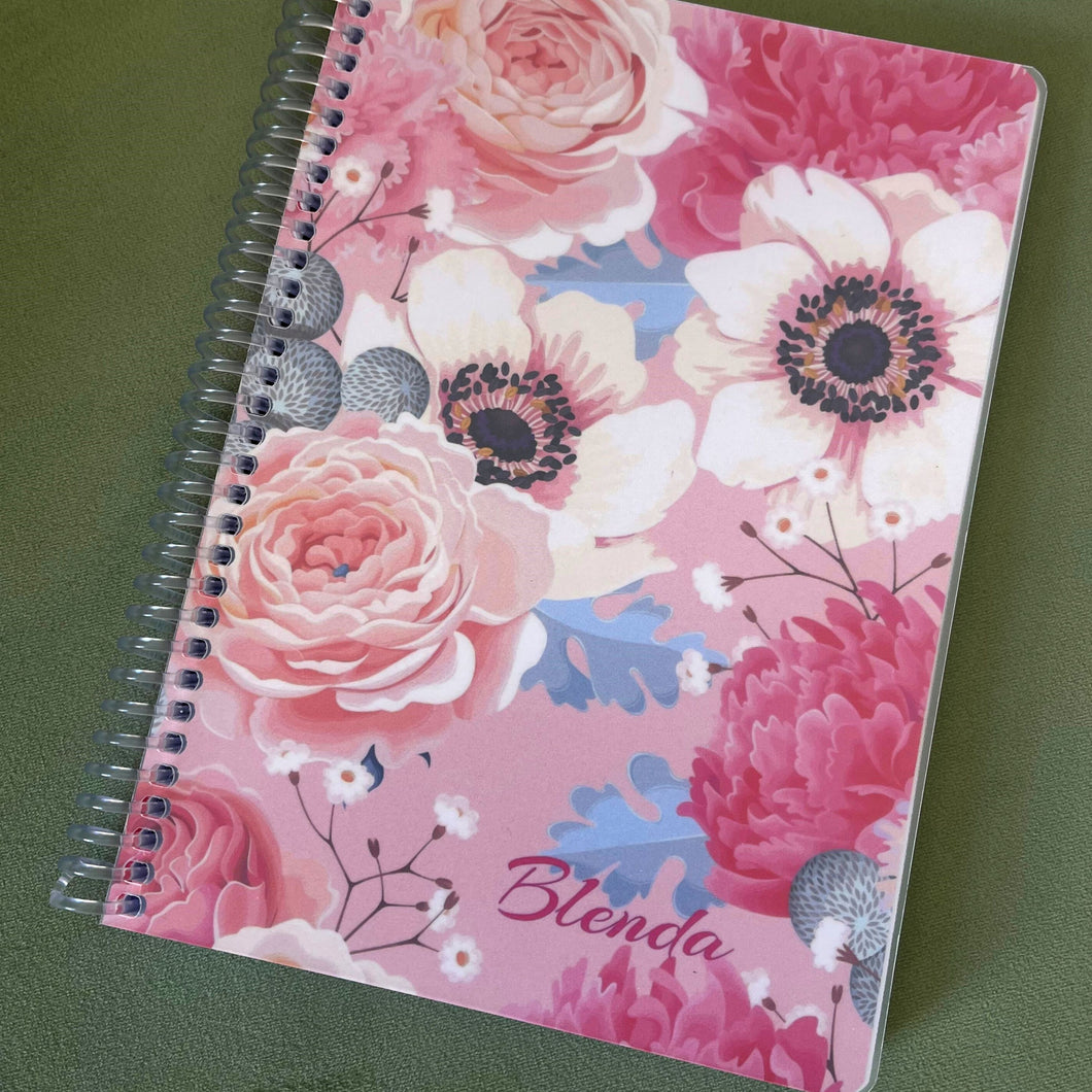 Quaderno Camelie Rosa